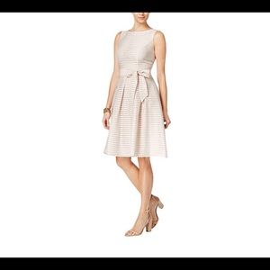 Dainty Tommy Hilfiger Illusion-Stripped Dress